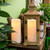 GenSwin Outdoor Flameless Led Candles Battery Operated Remote, 4 x 8 in