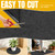 Garage Floor Mat 8.8 x 22 Ft, Oil Absorbent Spill Mat with Non-Slip Backing