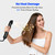 3 in 1 Rotating Hair Dryer Brush,Negative Ionic Professional Brush Blow Dryer with Detachable Brush(2" & 1.5"),3 Heats and 2 Speeds Rotating Hot Air Brush for Curling,Straight,Drying
