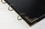 potricher 12 x 12 Inch DIY Scrapbook Album 80 Pages, Leather Cover, Black