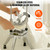 VEVOR Commercial French Fry Cutter, 4 Blades Lever Vegetable Chopper
