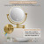 Hardwired Wall Mounted Makeup Mirror with Light and Magnification 10X