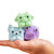 MushyKinz Mini Mystery Mushies 3 Pack, Sticky Stretchy Taba Squishies- Styles May Vary