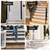 Q-Hillstar Clear Non Slip Stair Treads 4” x 30” (15 Pack)