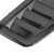 Car Hood Vent, 2Pcs Universal Bonnet Air Vents Engine Intake Louvers Hood Scoop Vent Kit for RS MK2 (Carbon Fiber)