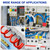 Preciva 800PCS Double Wire Ferrule Kit - Dual Barrel Ferrules Connectors for AWG 22-7, Ideal for Electrical, Industrial, and DIY Projects