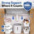 Aukivon Undermount Sink Support | Adjustable Undermount Sink Brackets | 28.0-39.4 inches(71-100CM) Heavy Duty Stainless Steel Sink Support Pole - Undermount Sinks Kit for Kitchen, Bathroom, 2 Packs