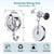 iRomic Heavy Duty Vacuum Suction Cups Hooks (4Pack) Specialized for Kitchen&Bathroom&Restroom Organization