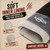 RAPICCA Animal Handling Gloves, Bite Proof Double Leather, 16 in Grey-Black