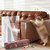 JKLMN Cat Scratch Protector for Leather Couches - Clear Vinyl Couch Protector from Cat Claws, Scratch Deterrent Tape for Sofa Corners, Single-Sided Sticky Couch Protector for Cats (200x11.8)