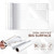 JKLMN Cat Scratch Protector for Leather Couches - Clear Vinyl Couch Protector from Cat Claws, Scratch Deterrent Tape for Sofa Corners, Single-Sided Sticky Couch Protector for Cats (200x11.8)