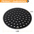 6.5 Inch Cast Iron Drain Cover, Basement Floor Drain Cover, 1 Pack