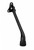 HOME&I 7" Kick Down Door Stopper, Extended Reach Zinc Alloy Door Stop with Leaf Spring & Non-Slip Saw-Tooth Rubber Foot, Screw Mount Door Holder for Wood, Tile, Carpet & Concrete Floors
