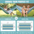 INNO STAGE Brazilian Hammock with Tree Straps, Carry Bag, Blue