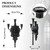 AimtoHome 3-Arm Gothic Wall Sconce Set of Two, Victorian Metal Candle Holder for Taper Candles, Wrought Iron Fleur-de-Lis Wall Mounted Candelabra with Vintage Backplate, Black Antique Iris Decor