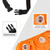 MAXFOOT Adult Tricycle Cover, Electric Bike Waterproof Dust Cover Outdoor for 2 Bikes, 210D, Orange