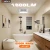 "4-In-1 Bathroom Exhaust Fan with Heater, 1100W/2200W Dual Heating | 220 CFM Vent Color: White-2200W"