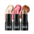 Contour Stick with Highlighter, Bronzer and Blush Shades, a Non-Greasy, Waterproof Contour Stick That Effortlessly Contours the Face with a Light Touch (A, 3PCS)