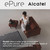 ALCATEL ePure Premium - Cordless Phone DECT With Answering Machine - Classic Design - Smart Display Base - Large Graphic Display - Handsfree - Call Barring - White