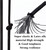 3FT/6FT Long Elastic Bungee Cords with Carabiner Clips, Heavy Duty 36"/72" Bungee Straps with Hooks Tie Downs Luggage Rope for Camping Motorcycle Car Trunks Tarps Bike Rack Tent (4PCs 36-Inch)
