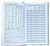 2027 3x Slim Line Week to View Padded Diary Metal Corner Case Bound Planner with Ribbon Marker (Black 2027)