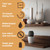 Furniture Clinic Wood Repair Pen - Scratch Repair - Quick Drying - Furniture Touch-Up Marker - for All Types of Wood (Red Cedar)