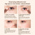 6 Pcs Glitter Eye Shadow Set Double Color Eyeshadow Eyeshadow Waterproof