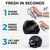 Helmet Sanitiser & Cleaner Spray for Ski & Motorbike Helmets - Mountval