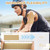 15 Pcs Kinesiology Tape Shoulder, Pre Cut Shoulder Tape Support, Elastic Waterproof Sports Tapes for Shoulders and Muscle Support (Skin Color)