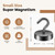 Neosmuk Magnetic Hooks Steel Tube Design for Cruise,30kg+ Gunmetal,6 Pack