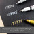 Pentel MFP10 Paint Marker, Extra Fine 1.0mm Tip, White ink (Pack of 12)