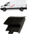AUTOVIEW Body Trim Panel, Black Plastic, Left Side Under Fuel Flap with Mounting Clips For Ford Transit MK8 2014-2025, 20x10 cm BK31V20206BB, 1839318