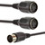 5 Pin MIDI DIN Y Splitter Cable Adapter 1 x Male Plug to 2 x Female Sockets 20cm