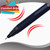CLARO Trion+ Ballpoint Pens, BLACK, Medium Point (1.0mm), Pack of 10, Smooth Ball Pens, Pens for School Office Home Everyday Use