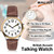 MAUJOY Women's British English Talking Watch Announces Time, Date & Alarm