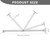 LIAMGUS 2 Pcs 180 Degree Drop Down Hinge, Stainless Steel Folding Cabinet Support Stay, for Furniture Wardrobe Cabinet Closet Cupboard Door