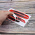 eMagTech 4PCS Car Door Anti-collision Stickers Night Safety Warning Reflective Strips Car Side Door Edge Bumpers 3D Carbon Fiber Texture Protector Universal for Most Vehicle Red