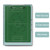 Hnogri Clipboard with Storage, Green 8.5 x 11 Clip Board, Dual Compartmen