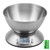 Etekcity Electronic Kitchen Scales with Stainless Bowl, Brushed Silver