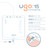 Ugo 3L Night Bags (x10) - Urine Drainage/Catheter Night Bags, T Tap or Lever Tap with Kink-Free Connection – Sterile & Non-Sterile, Overnight Use (Ugo 15 - Lever Tap (Continuous Drainage), Sterile)