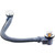 G1 1/2" Bath Waste & Overflow Kit - Pop Up Waste Connection Design, Click Clack Bath Waste Overflow Pipe Connection, Bathtub Waste Drain Replacement, Clicker Bath Waste Waste with Overflow