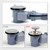 G1 1/2" Bath Waste & Overflow Kit - Pop Up Waste Connection Design, Click Clack Bath Waste Overflow Pipe Connection, Bathtub Waste Drain Replacement, Clicker Bath Waste Waste with Overflow