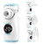 HITHINKMED Mesh Nebuliser for Kids, Portable Nebuliser for Adults Sinus Inhaler with Digital Display, Timed and Automatic Cleaning Functions for Home and Travel Use