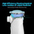 HITHINKMED Mesh Nebuliser for Kids, Portable Nebuliser for Adults Sinus Inhaler with Digital Display, Timed and Automatic Cleaning Functions for Home and Travel Use