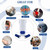 Sock Aids for Putting Socks On and Off - Easy to Use Sock Assistant Puller with Foam Handles for Elderly, Men, Women, Disabled, Pregnant Women Pulling Assist Device
