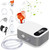 Mldnld Nebuliser Machine for Adults, Perfect Inhaler with 2 Masks & Mouthpiece, Easy to Use and Clean, Portable Nebulizer for Travel and Home Use