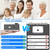 Mldnld Nebuliser Machine for Adults, Perfect Inhaler with 2 Masks & Mouthpiece, Easy to Use and Clean, Portable Nebulizer for Travel and Home Use