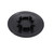 Matte Black Wheel Centre Hub Cap Trim 51907951 for FIAT 500 Wheel Center Cap Replacement Anti-Dust(Black Circle White Letter)