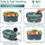 Electric Lunch Box 1.5L, Upgraded 60W Heated Lunch Boxes for Adults, 12V/24V for Car & 110V/240V for Home Food Warmer Lunch Box With Carry Bag Fork Spoon, Leak-Proof, Perfect for Car/Truck/Office