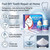 Avvchuy Filling Kit for Teeth, Temporary Chipped Tooth Repair Kit with 4 Tools DIY Solution for Missing & Broken Teeth